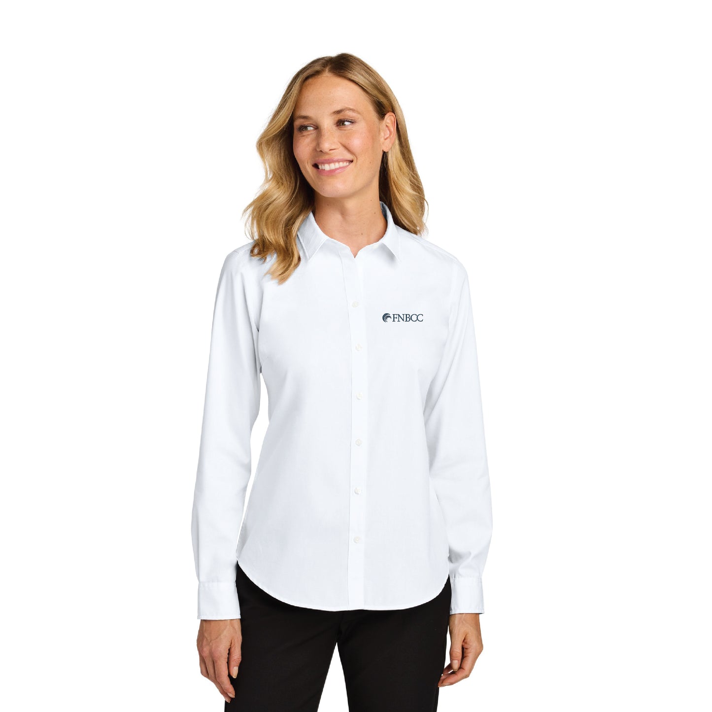 Port Authority® Women’s Long Sleeve Nailhead Easy Care Shirt - ON DEMAND ONLY