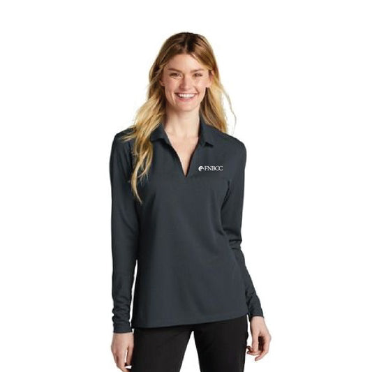 Nike Ladies' Dri-FIT Micro Pique 2.0 Long Sleeve Polo - ON DEMAND