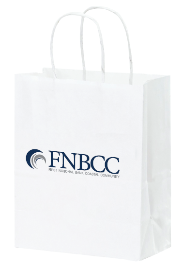 White Paper Bags - sold in packages of 50