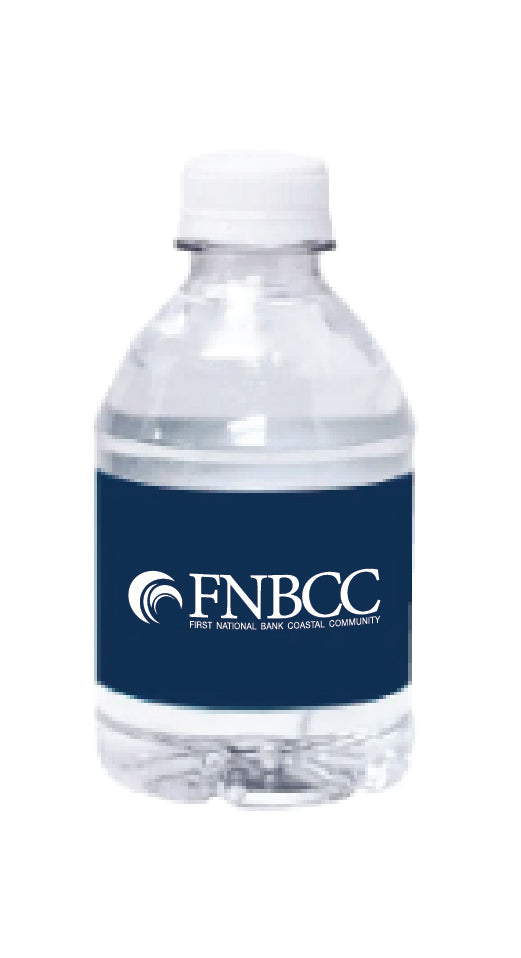 8 Oz.Clear Bottles with Clear Caps - sold by the case