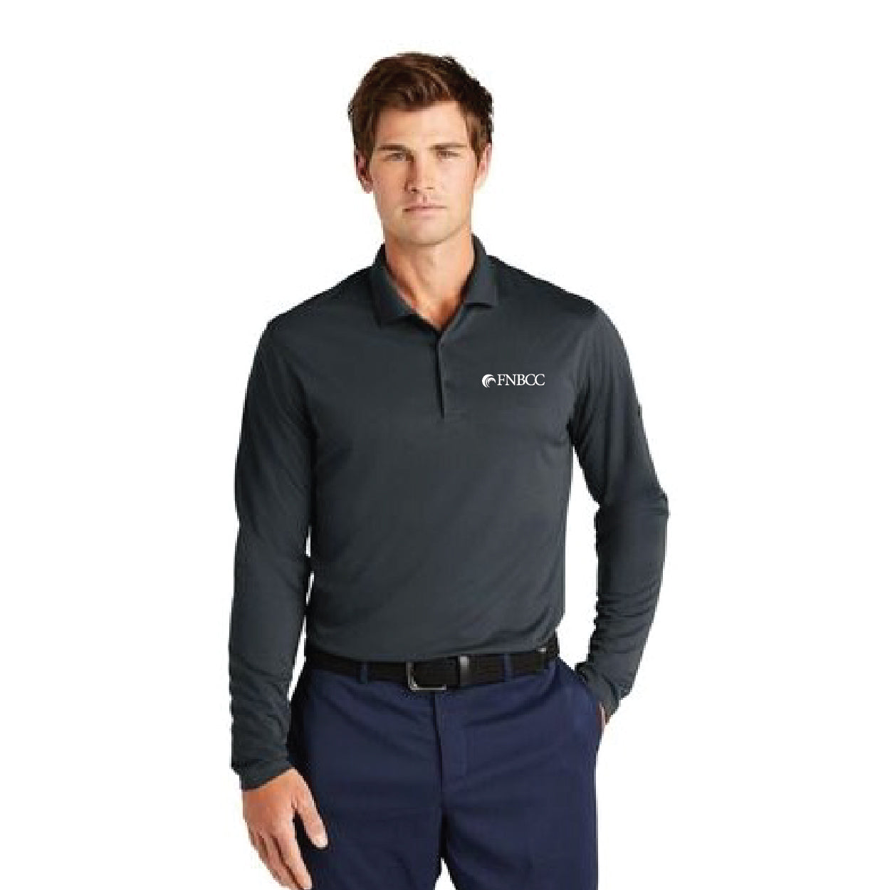 Nike Men's Dri-FIT Micro Pique 2.0 Long Sleeve Polo - ON DEMAND