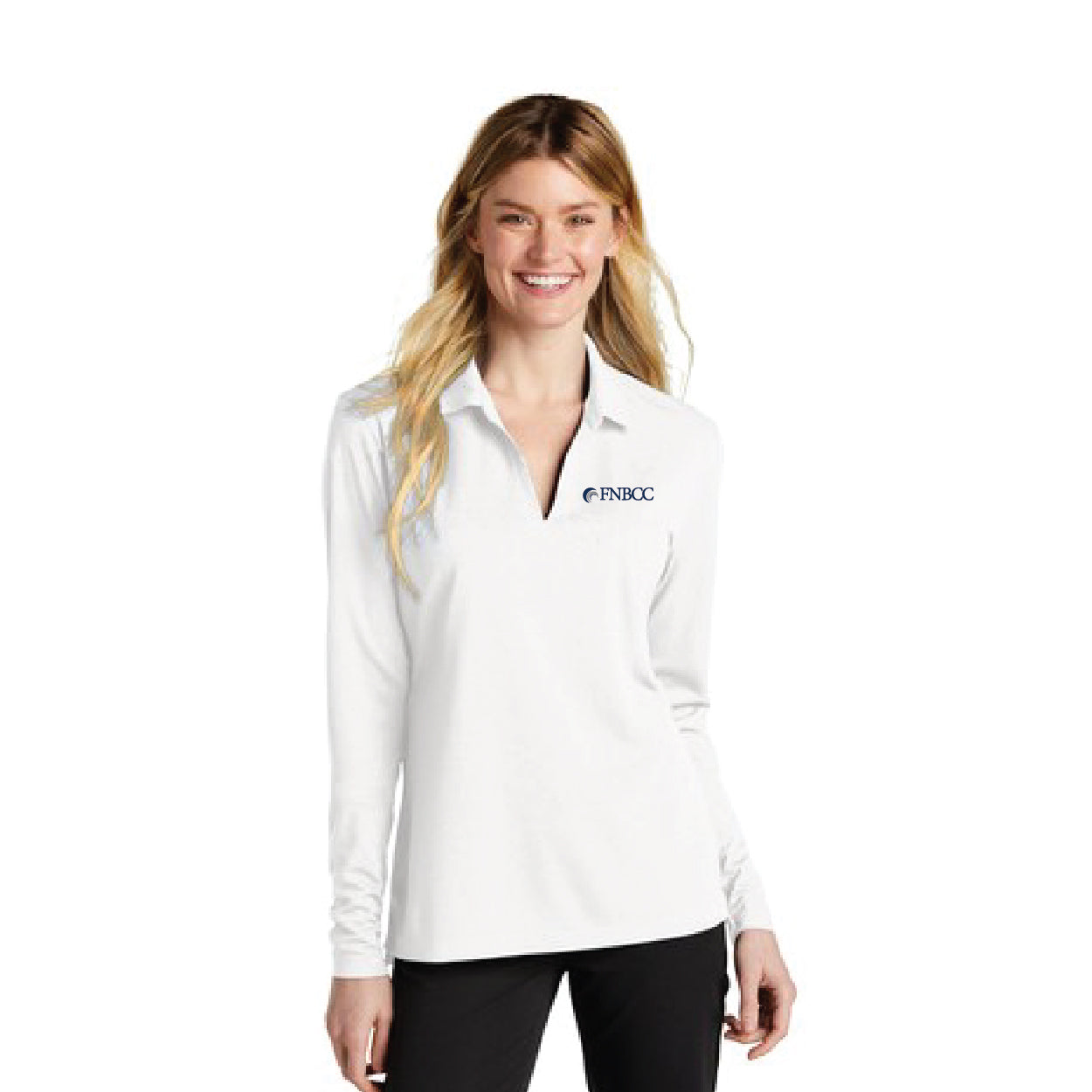 Nike Ladies'  Dri-FIT Micro Pique 2.0 Long Sleeve Polo - ON DEMAND